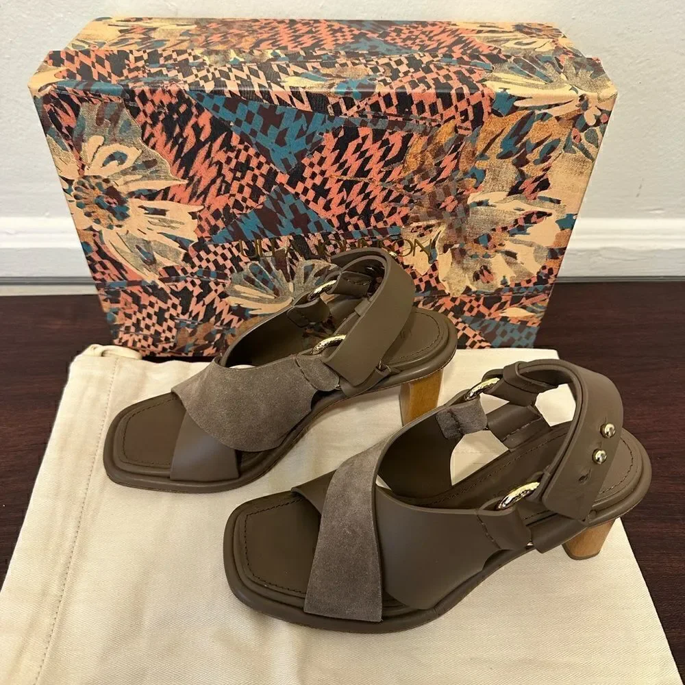 Ulla Johnson leather Crisscross Sandal size 5 new